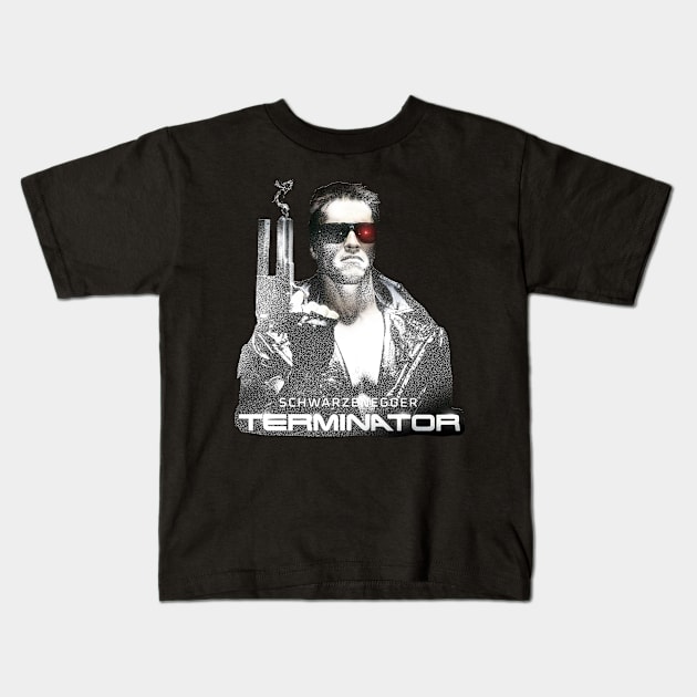 The terminator Kids T-Shirt by gulymaiden